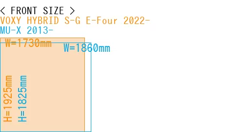 #VOXY HYBRID S-G E-Four 2022- + MU-X 2013-
